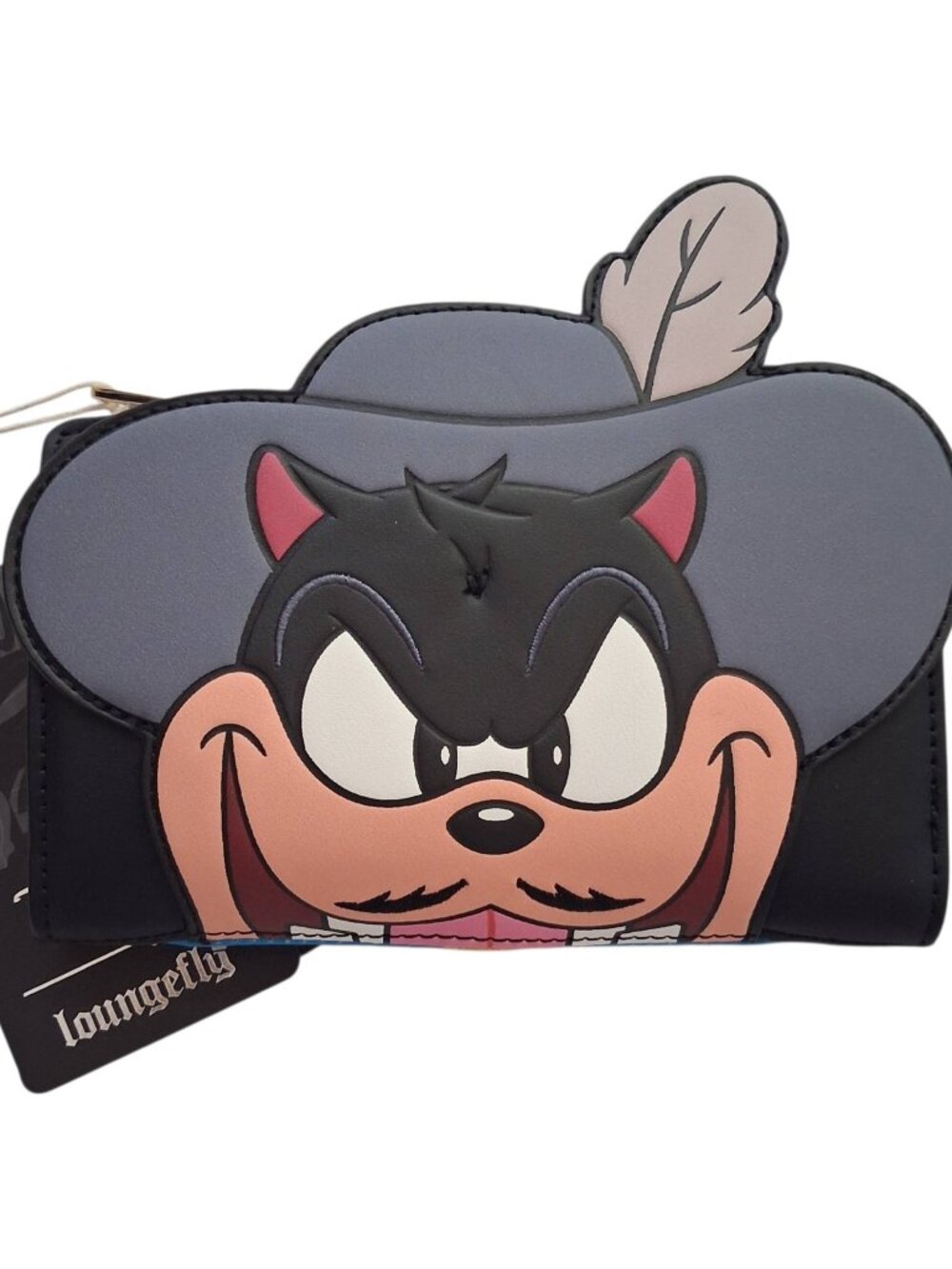 NEW Loungefly The Three Musketeers Pete Villain Wallet Cosplay New w/ Defect